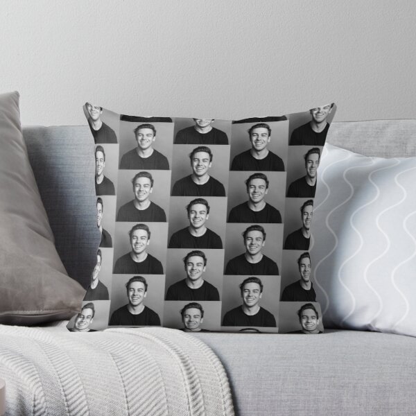 Cody Ko Actually Smiling Throw Pillow RB1108 product Offical Cody Ko Merch